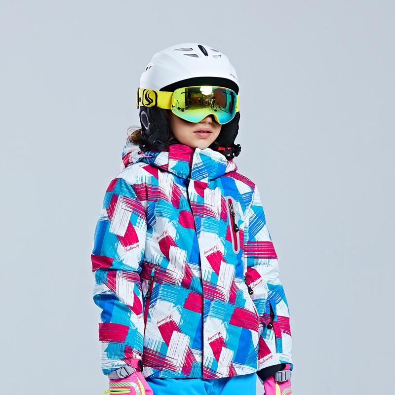 Children's Ski Jacket Thickened Boy's Girl's  Outdoor Warm and Cold-proof Ski Pant Mountaineering Super Waterproof Winter