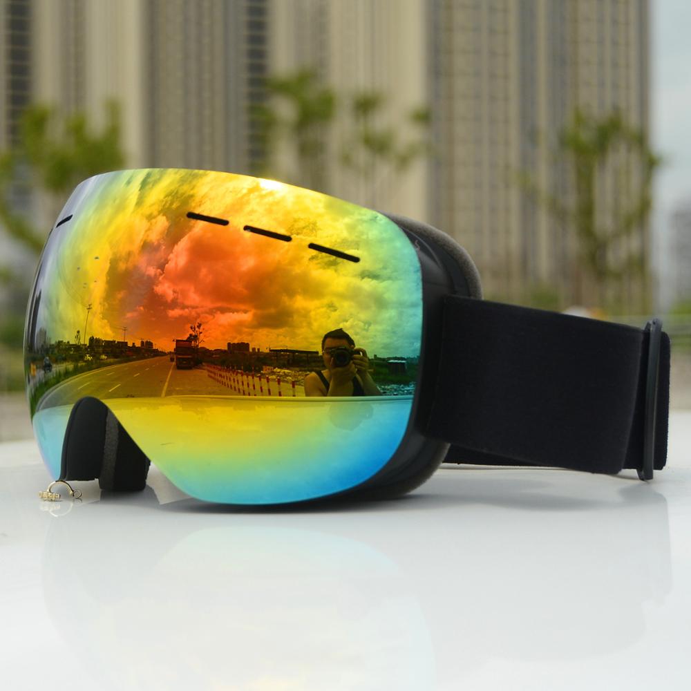 New Ski Goggles Men Women Double Layers Anti-fog Big Ski Mask UV400 Glasses Protection Skiing Winter Snow Snowboard Goggles