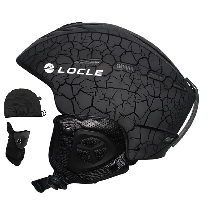 LOCLE Outdoor Sports Men Women Skiing Helmet 6 Colors Ski Helmet CE Certification Snow Ski Snowboard Skateboard Helmet 55-61cm