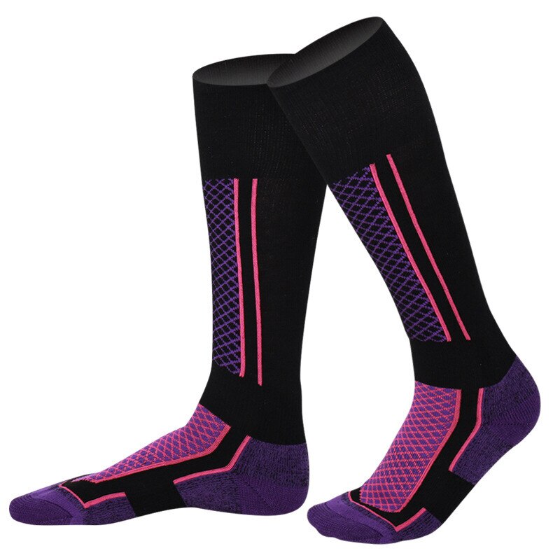 Ski Socks Thick Cotton Sports Snowboard Cycling Skiing Soccer Socks Men Women Moisture Absorption High Elastic Thermosocks