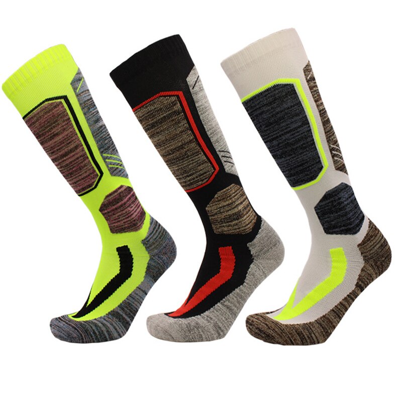Cotton Thick Cushion Knee High Ski Socks - Mountainotes LCC Outdoors ...