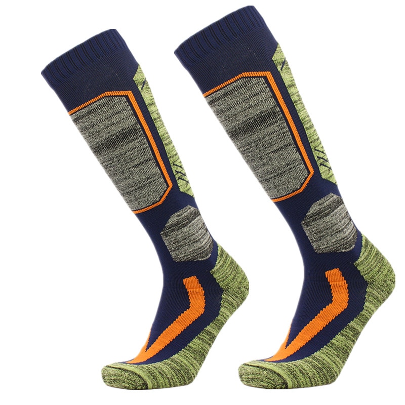 High Quality Cotton Thick Cushion Knee High Ski Socks Winter Sports Snowboarding Skiing Socks Warm Thermal socks