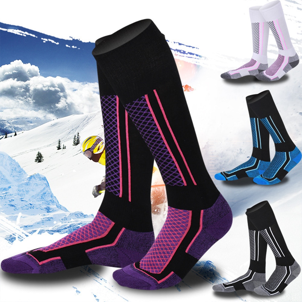 Ski Socks 2020 Thicken Winter Sports Men Women Long Warm Breathable Outdoors Skiing Snowboarding Thermal Socks New