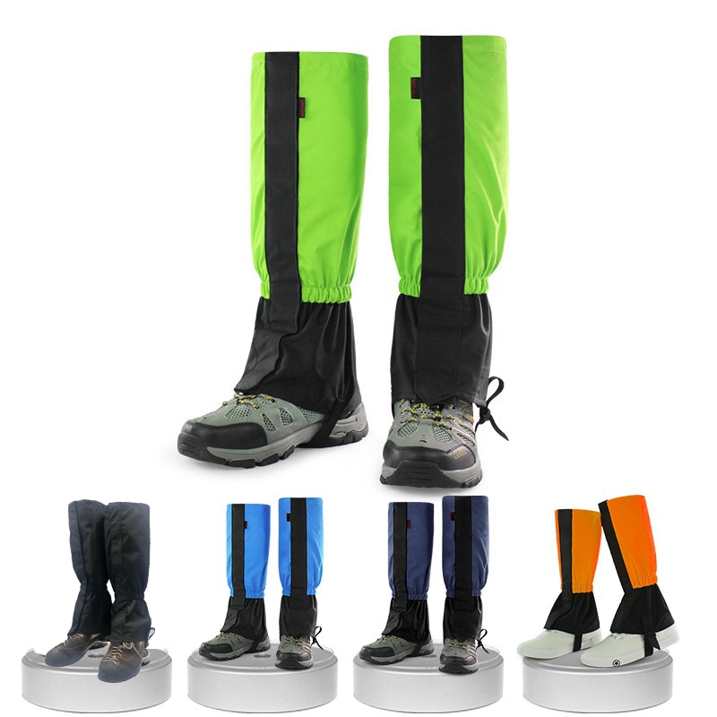 2018 Unisex Waterproof Legging Gaiter Leg Cover Camping Hiking Ski Boot Travel Shoe Snow Hunting Climbing Gaiters Windproof1