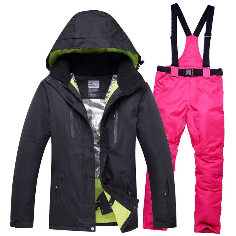 2019 NEW Lover Men And Women  Windproof Waterproof Thermal Male Snow Pants sets Skiing And Snowboarding Ski Suit men Jackets