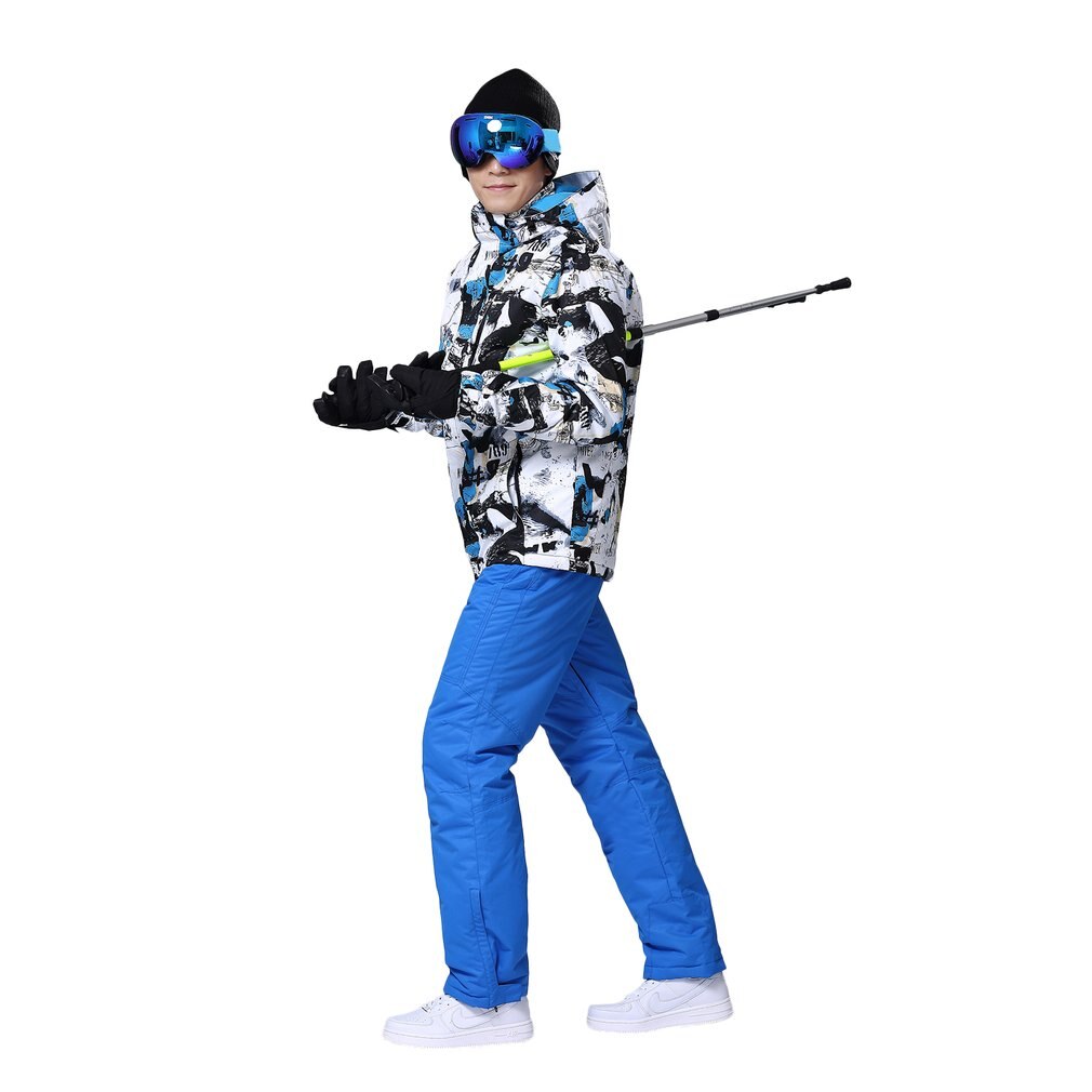 Wild Snow Professional Snow Ski Jacket Pants Suit Waterproof Windproof Outdoor Wear for Skiing Snowboarding for Men