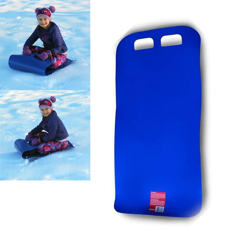 Flying Carpet Skiing Pad Sled Foldable Snowboard Flexible Roll Up Snow Sleds Skiing Board Children Adult Sledge Snow Accessory