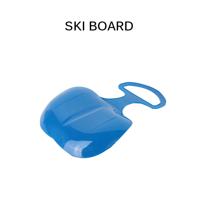 Winter Outdoor Sport Kids Skiing Sled Snowboard Sleds Thick Plastic Boards Sand Grass Sled Snow Luge Ski Skating Children Gift