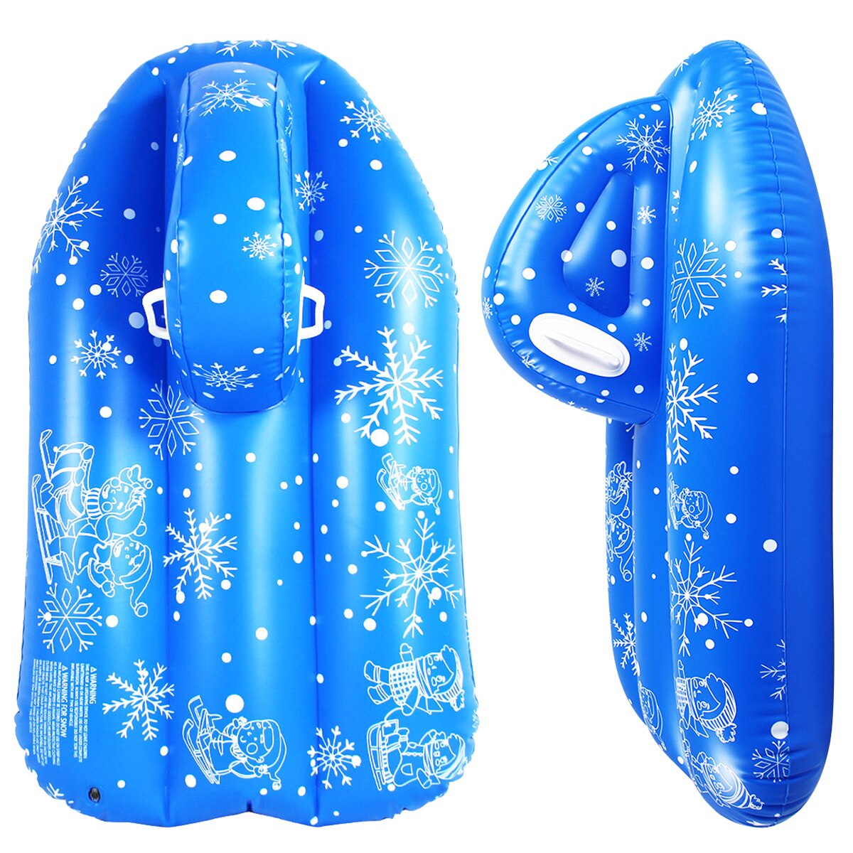 Sled Tubing Cheesecake Inflatable Snow Tube Large PVC Snow Boat for Winter Skating Snow Sled Boat Children Adult Skiing Boards