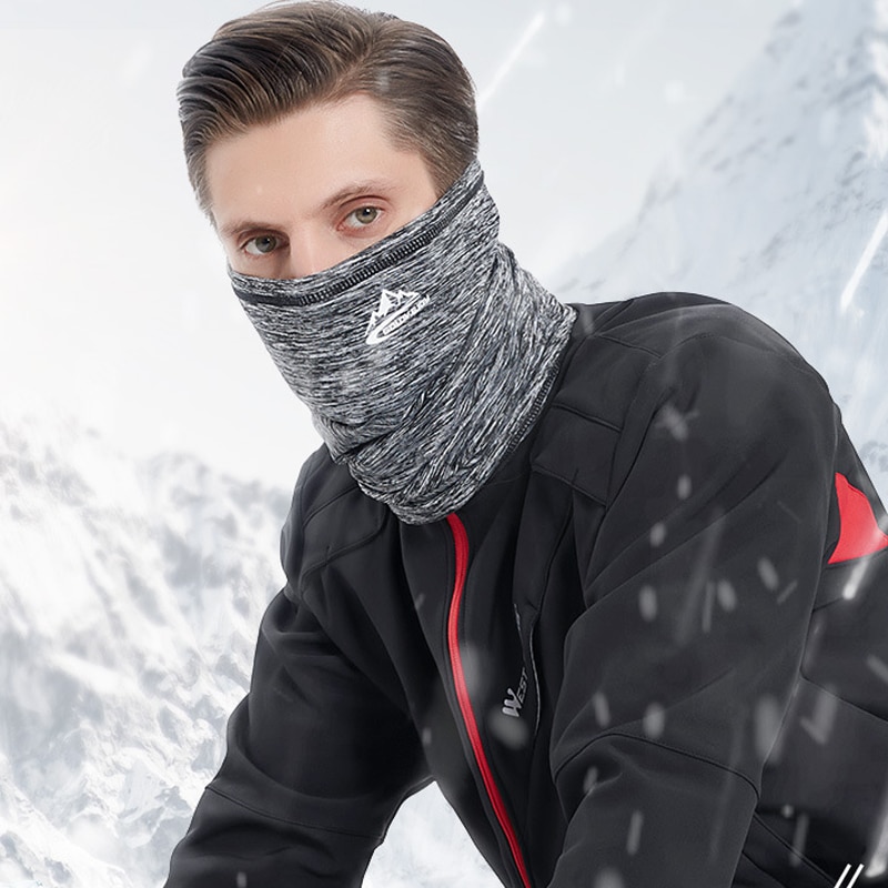 Keep Warm Ski Bib Mask Winter Cold-protection Breathable Hiking Cycling Mask Bike Motorcycle Neck Warmer Bib For Outdoor Sports