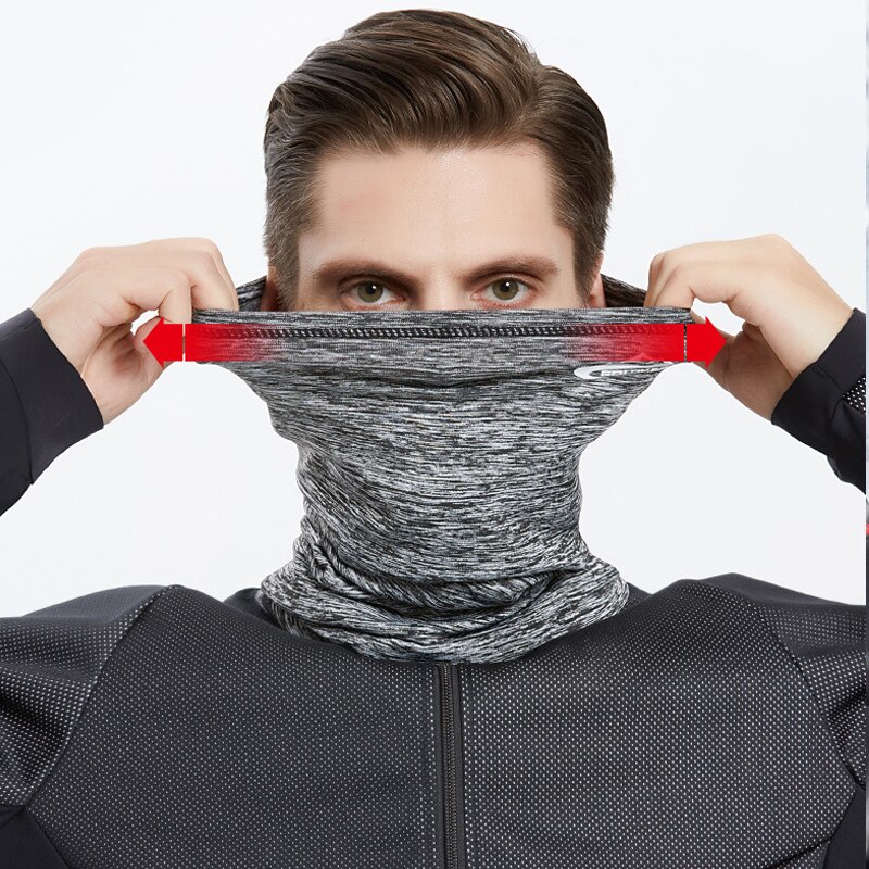 Keep Warm Ski Bib Mask Winter Cold-protection Breathable Hiking Cycling Mask Bike Motorcycle Neck Warmer Bib For Outdoor Sports