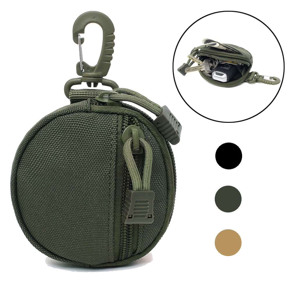 Hunting EDC Pack Pouch 1000D Tactical Molle Utility Functional Bag Practical Coin Purse Outdoor Military Key Earphone Pouches