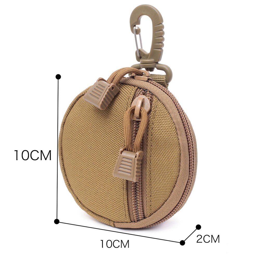 Hunting EDC Pack Pouch 1000D Tactical Molle Utility Functional Bag Practical Coin Purse Outdoor Military Key Earphone Pouches